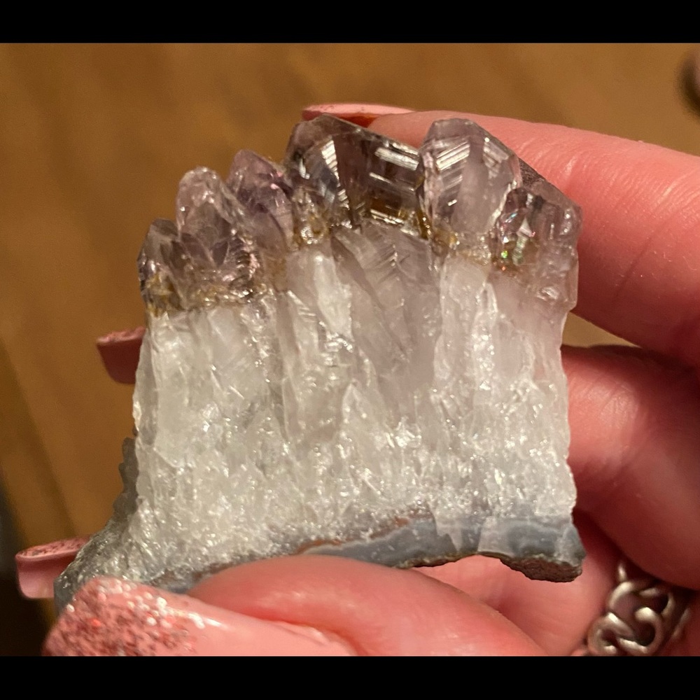 Amethyst geode piece